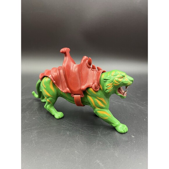 Vintage 1978 He-Man Masters of the Universe MOTU Battle Cat w/ Saddle - Picture 1 of 8